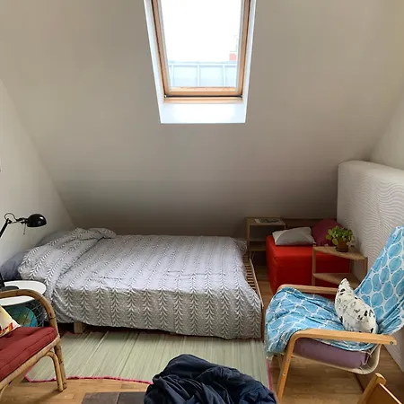 Apartment Garden Studio With Balcony Metro Gambetta